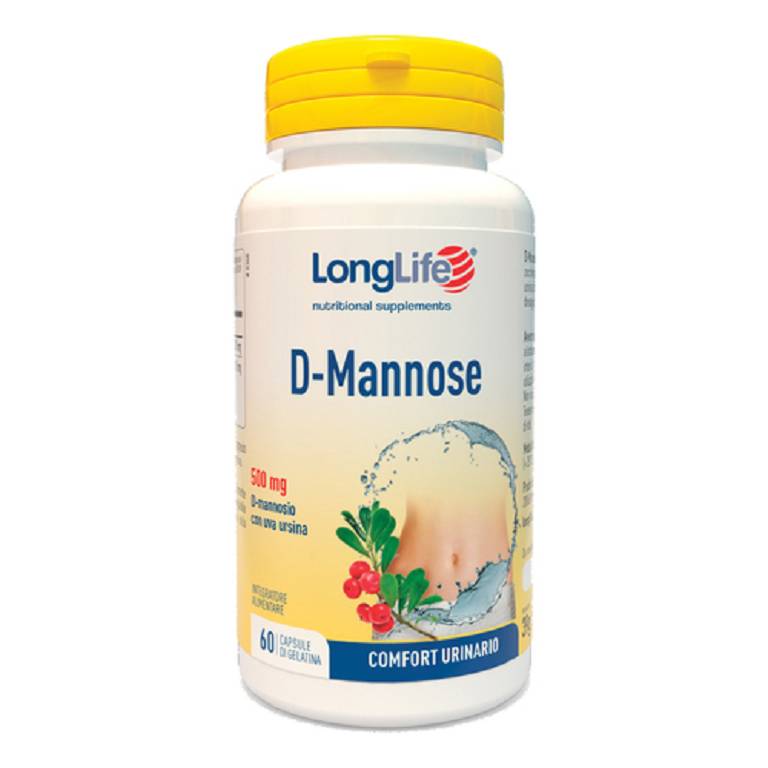 Longlife d-mannose 60 capsule