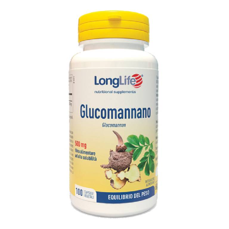 Longlife glucomannano 100 capsule