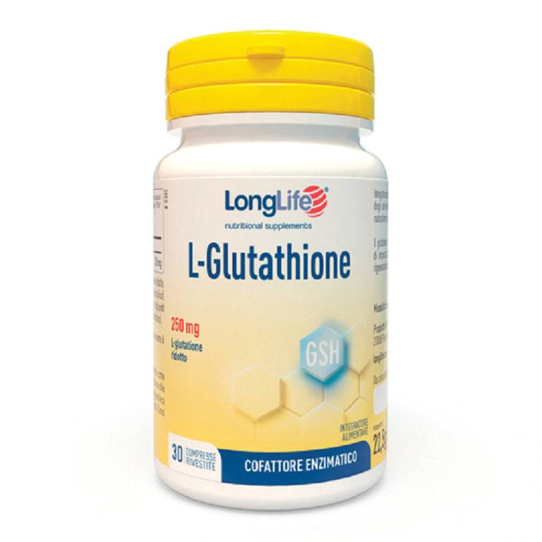 Longlife L-glutathione 30 compresse