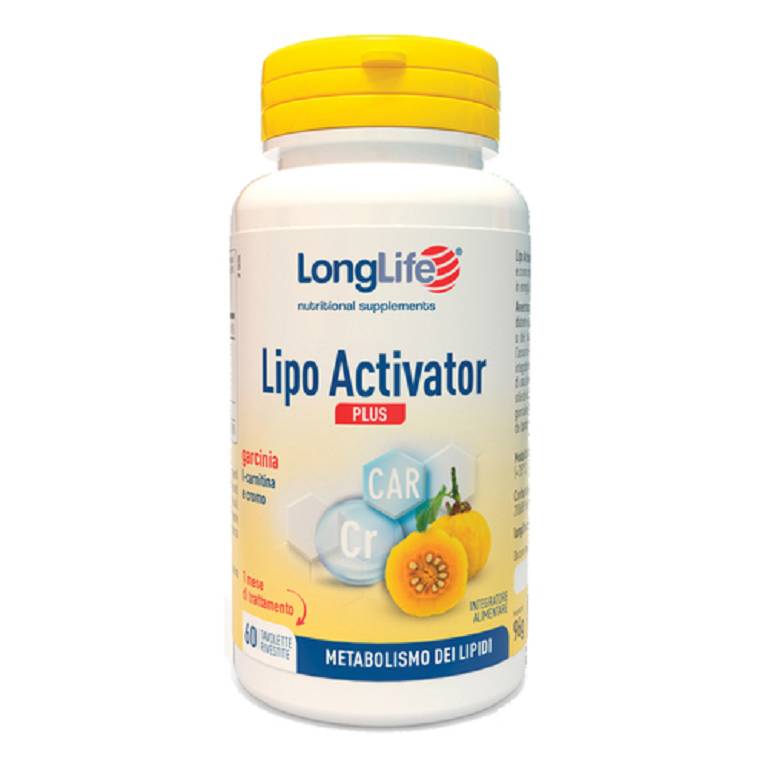 Longlife lipo activator plus 60 tavolette