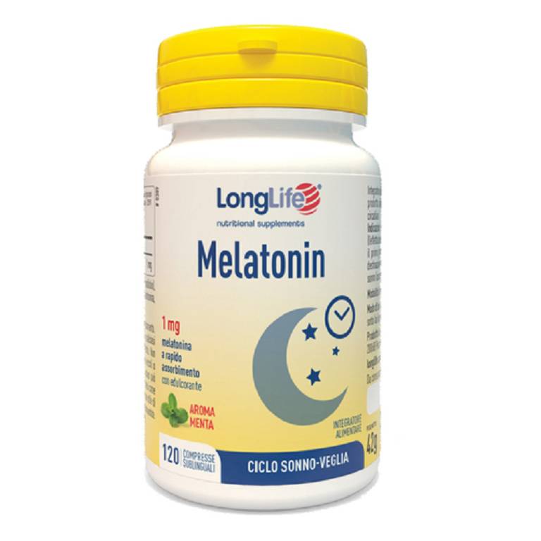 Longlife melatonin 120 compresse 1mg