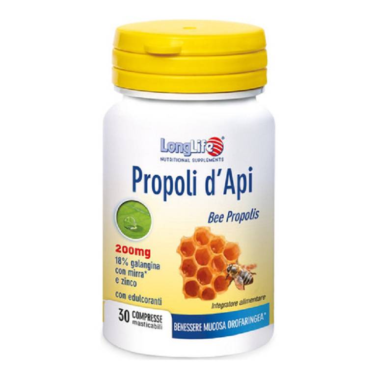 Longlife propoli d'api 30 compresse