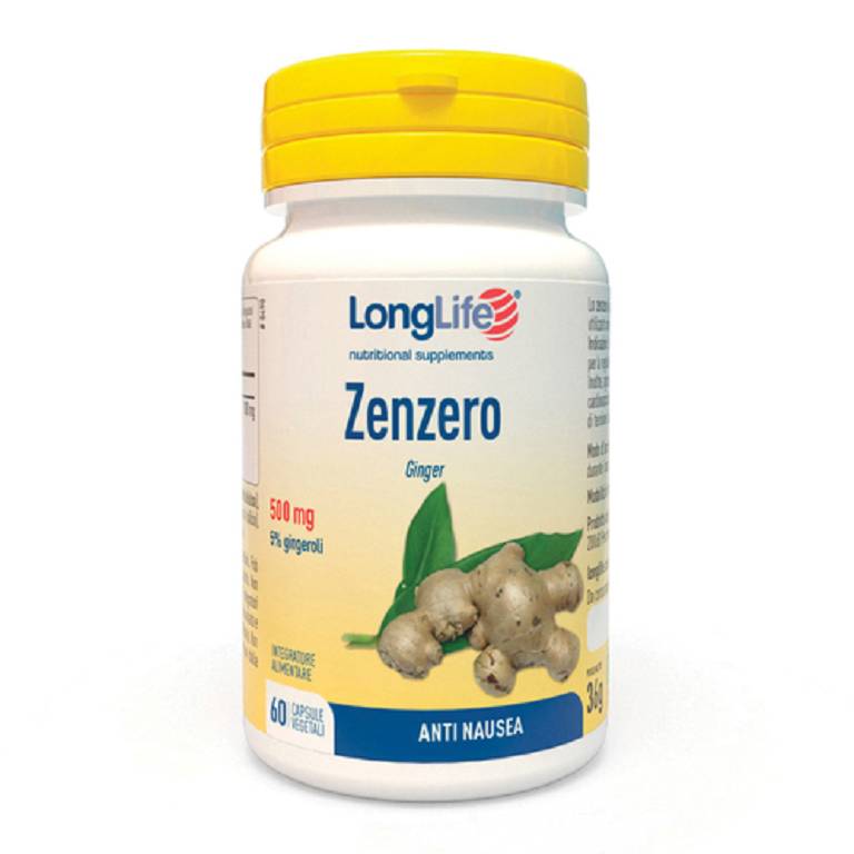 Longlife zenzero 60 capsule vegetali