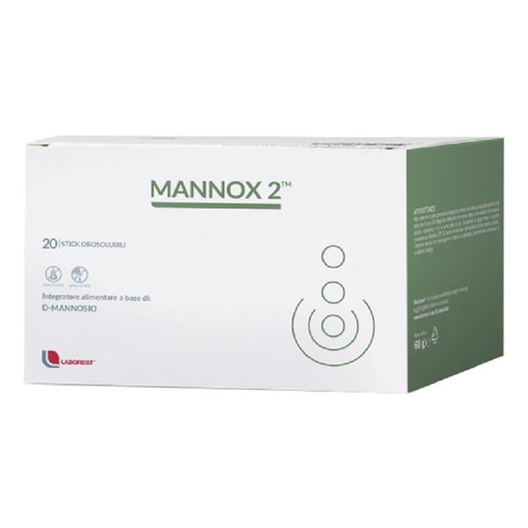 Mannox 2 per il benessere delle vie urinarie 20 stick 