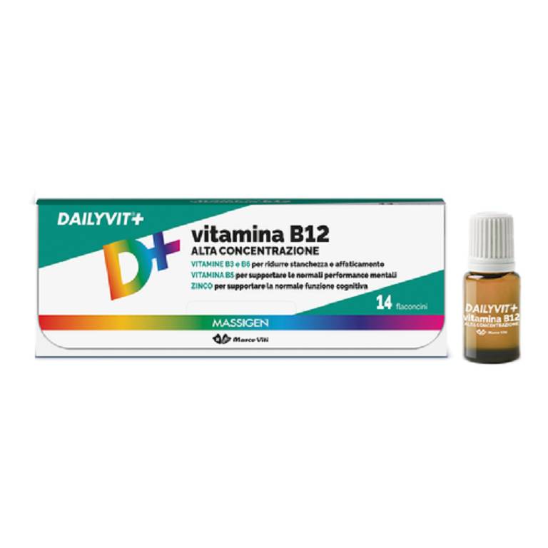Massigen dailyvit vitamina B12 14 flaconcini