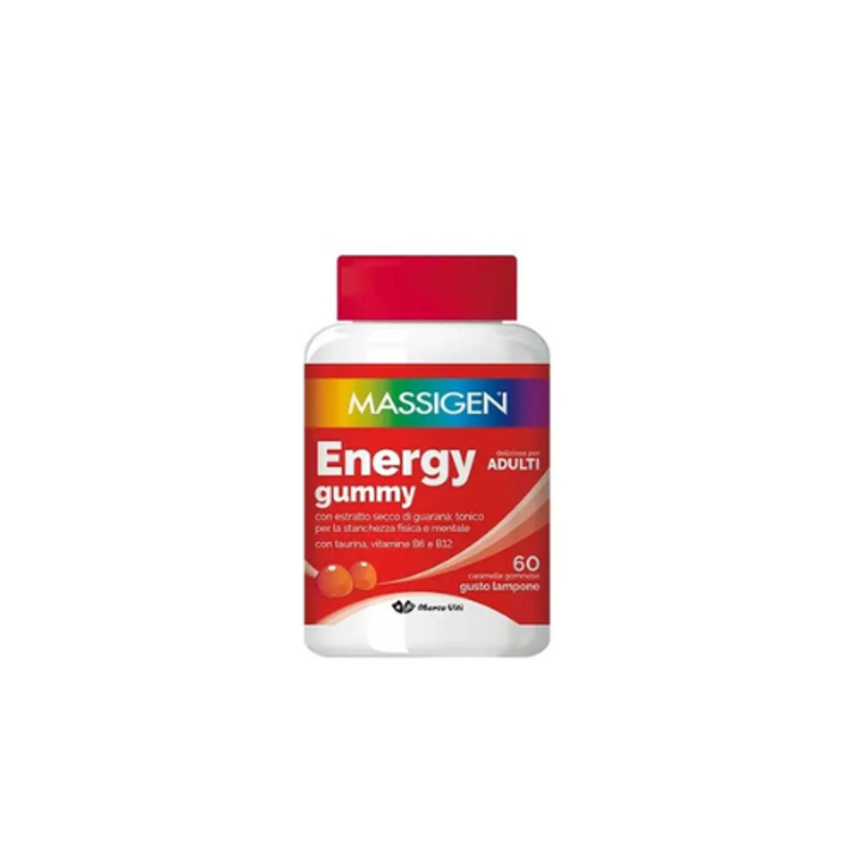 Massigen energy gummy 60 caramelle