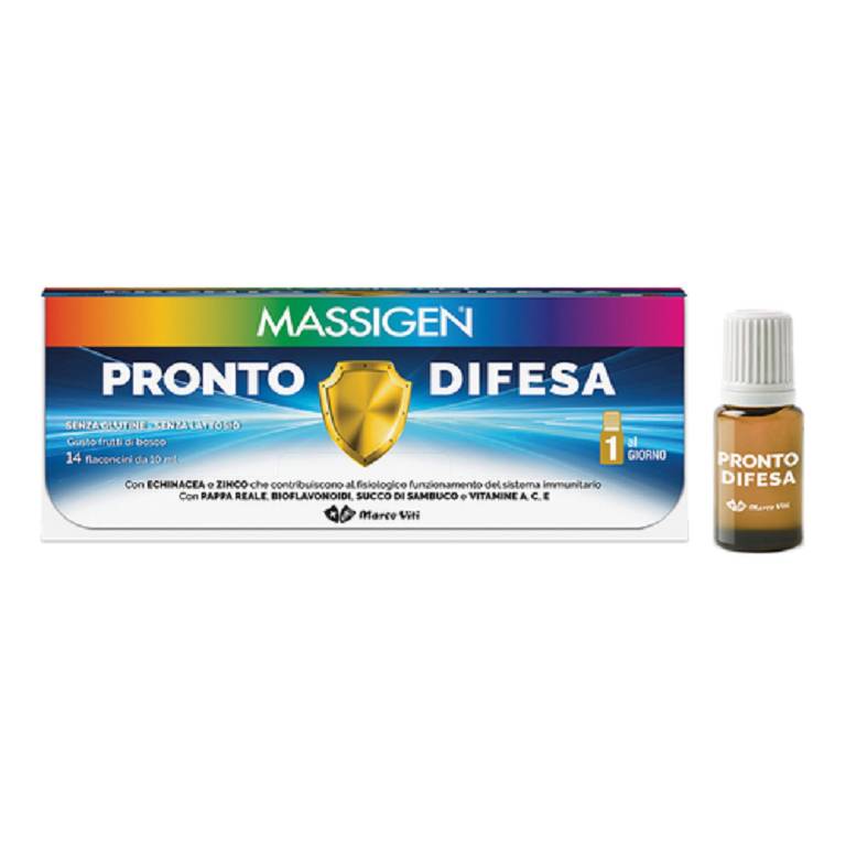 Massigen pronto difesa 14 flaconi