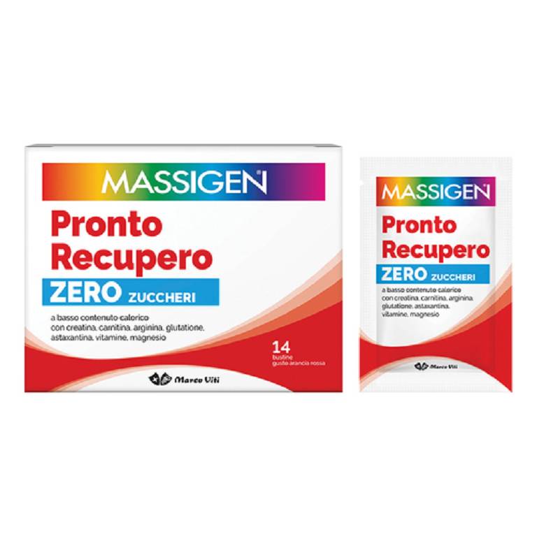 Massigen pronto recupero senza zucchero 14 bustine