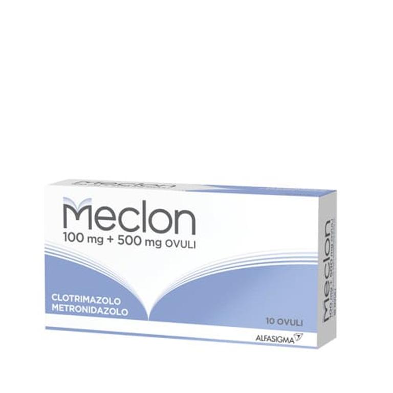 Meclon 10 ovuli vaginali con Metronidazolo 500 mg e Clotrimazolo 100 mg