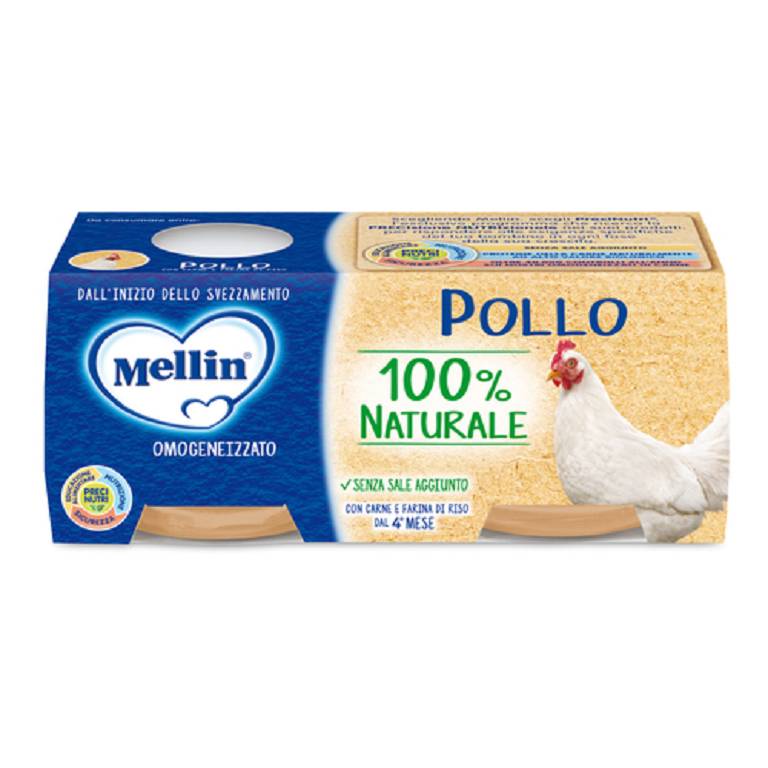 OMOGENEIZZATO POLLO BIO 2X80G - Farmacia Busetti