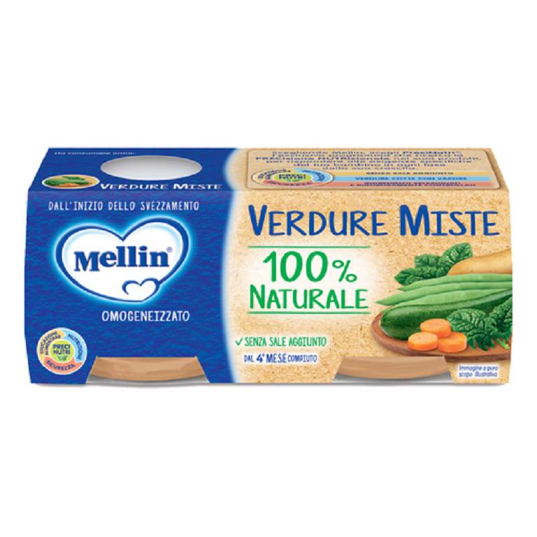 MELLIN OMOG VERDURE 2X80G