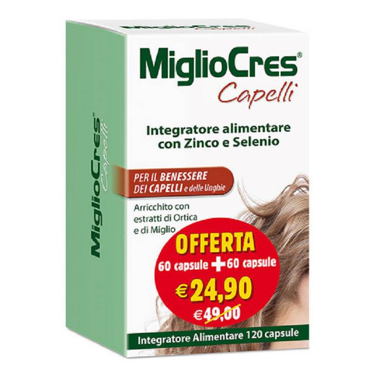 Migliocres 60+60 capsule promo