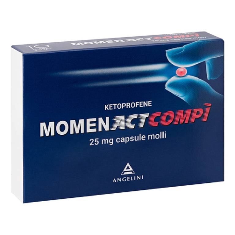 Momenactcompi' 10 capsule 25mg