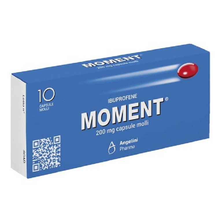 Moment 10 capsule molli 200mg