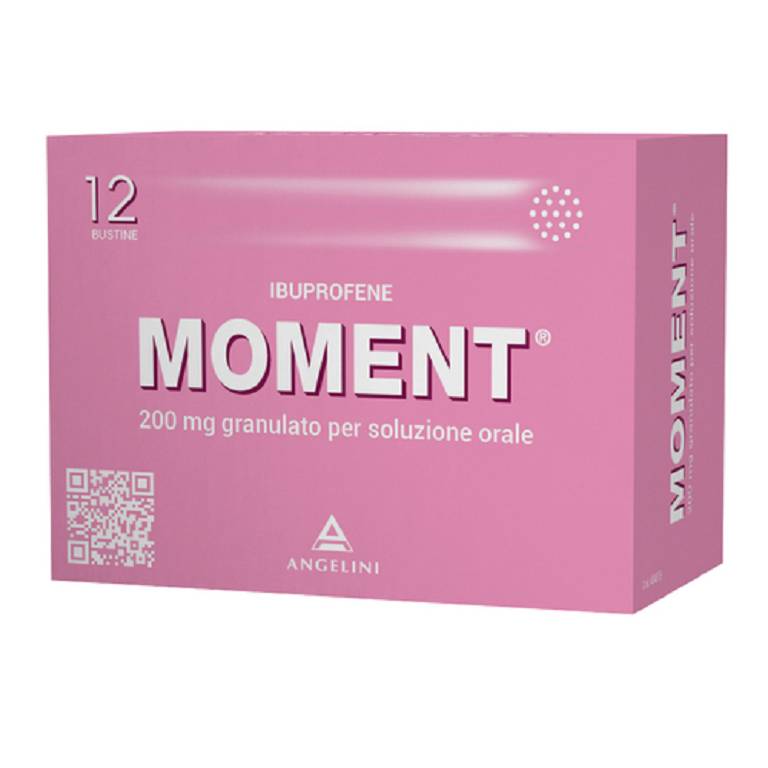 Moment granulato orale 12 bustine 200mg