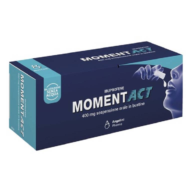 Momentact sospensione orale 8 bustine 400mg