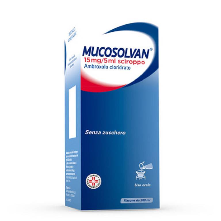 Mucosolvan sciroppo tosse 200ml 15mg/5ml