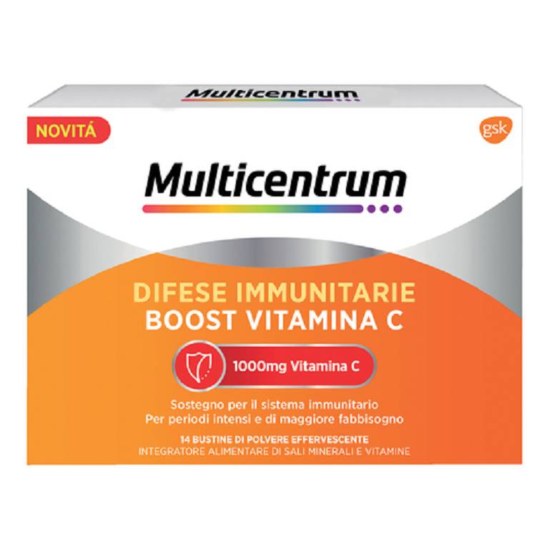 Multicentrum difese immunitarie vitamina c 14 bustine