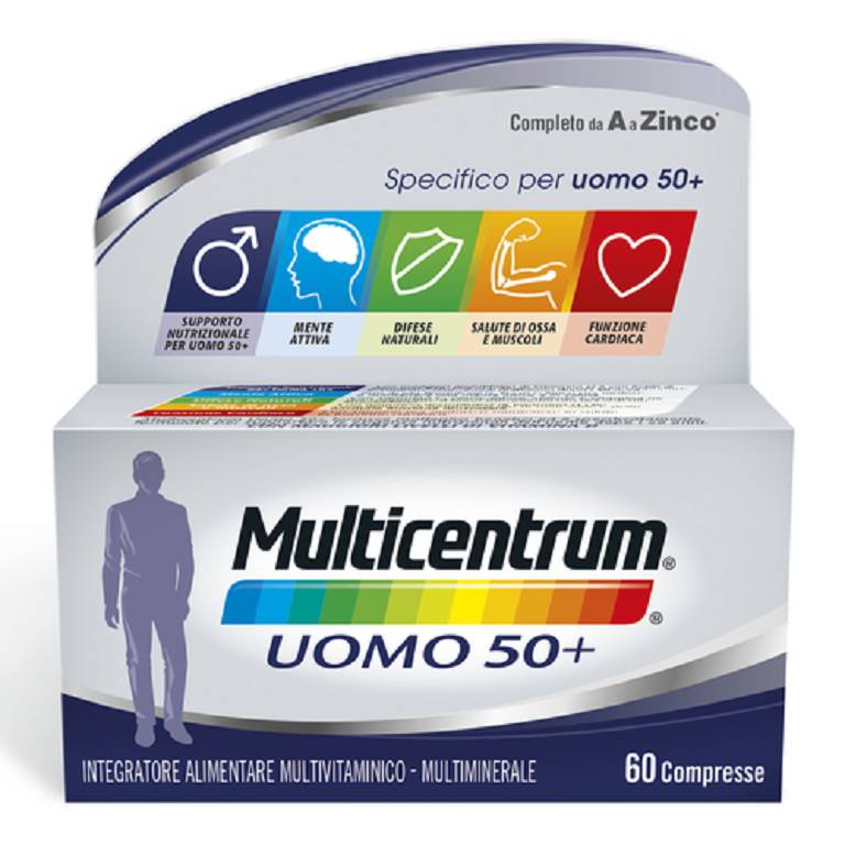 Multicentrum uomo 50+ 60 compresse