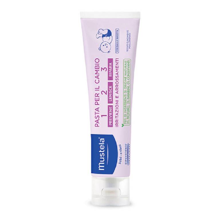 Mustela pasta cambio pannolino 1-2-3 100ml