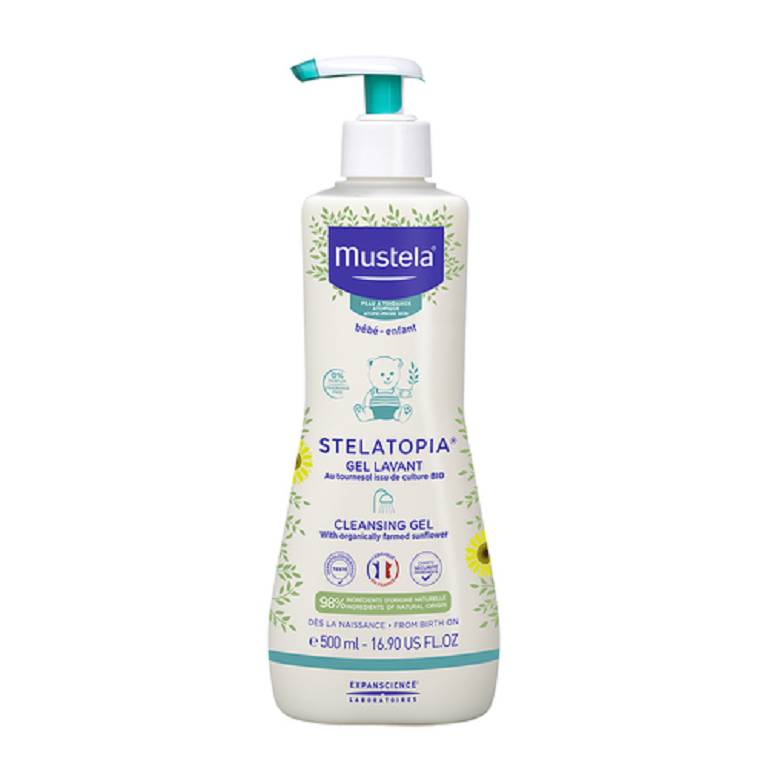 Mustela stelatopia gel detergente 500ml