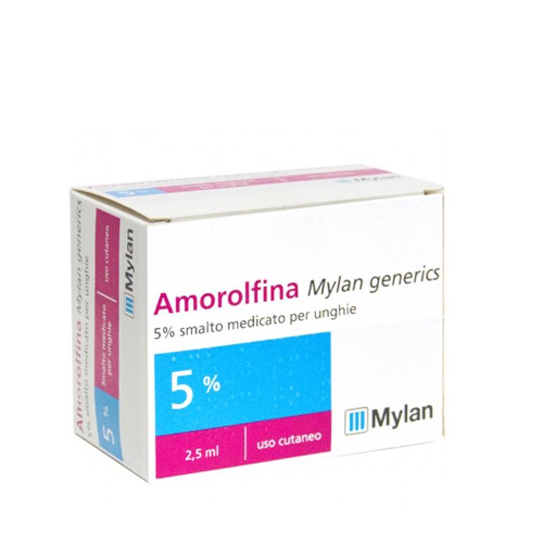 Mylan amorolfina my smalto 2,5 ml 5% smalto medicato unghie