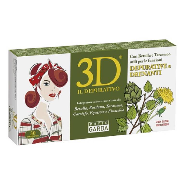 Named 3D il depurativo 30 compresse