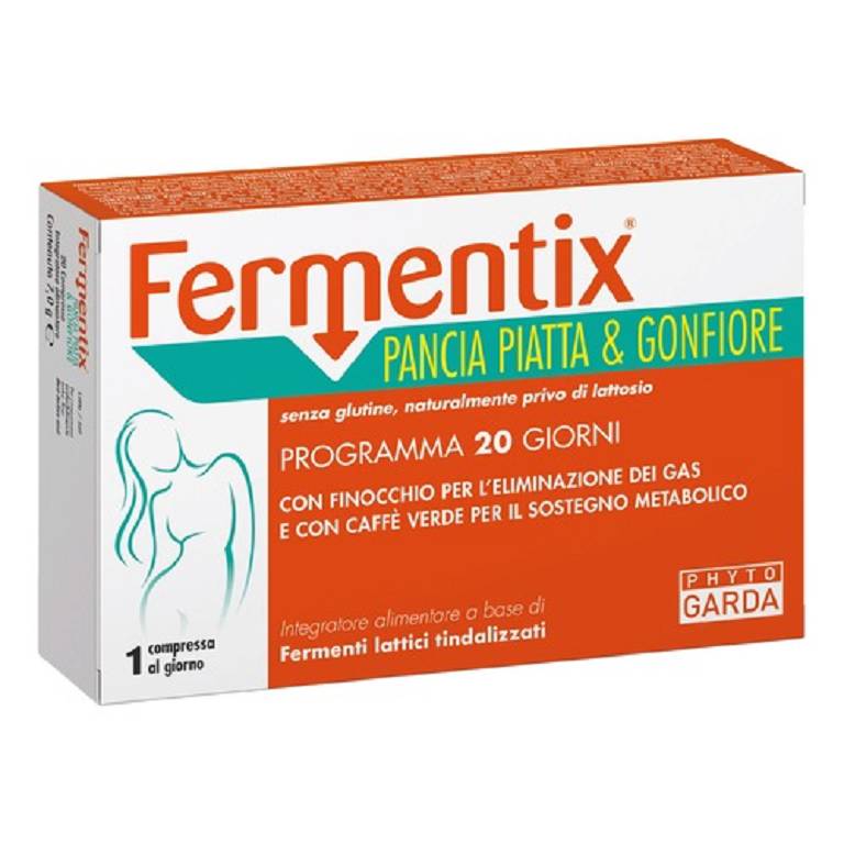 Named fermentix pancia piatta e gonfiore 20 compresse