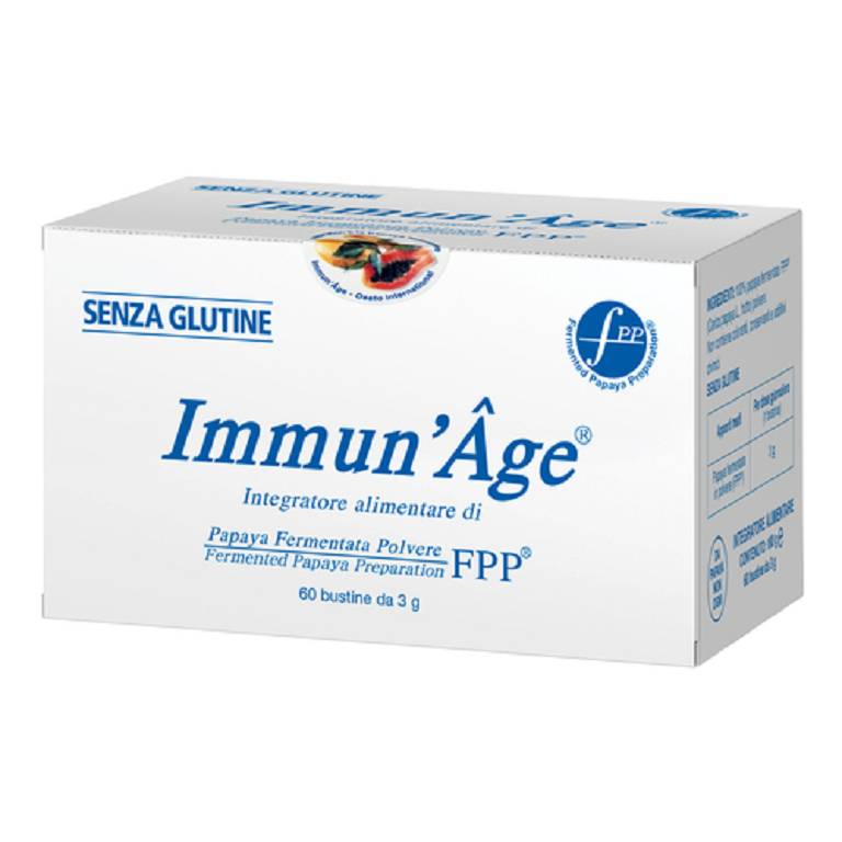 Named spa immun'Age 60 buste papaya fermentata polvere