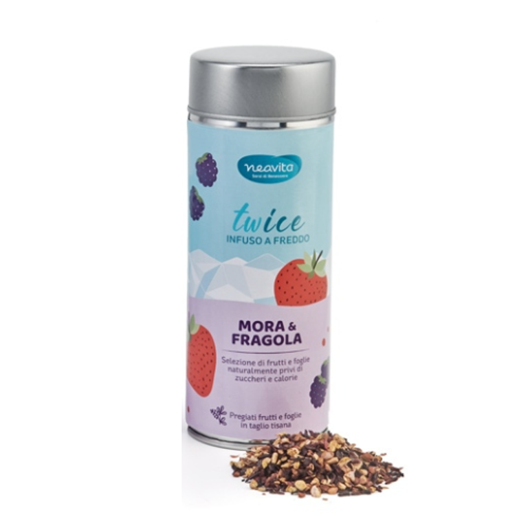 Neavita twice infuso a freddo mora e fragola 90g