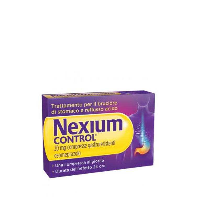 Nexium control 14 compresse gastroresistenti 20mg