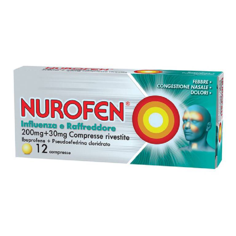 Nurofen influenza raffreddore 12 compresse