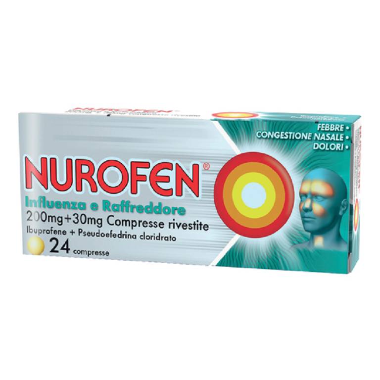 Nurofen influenza raffreddore 24 compresse