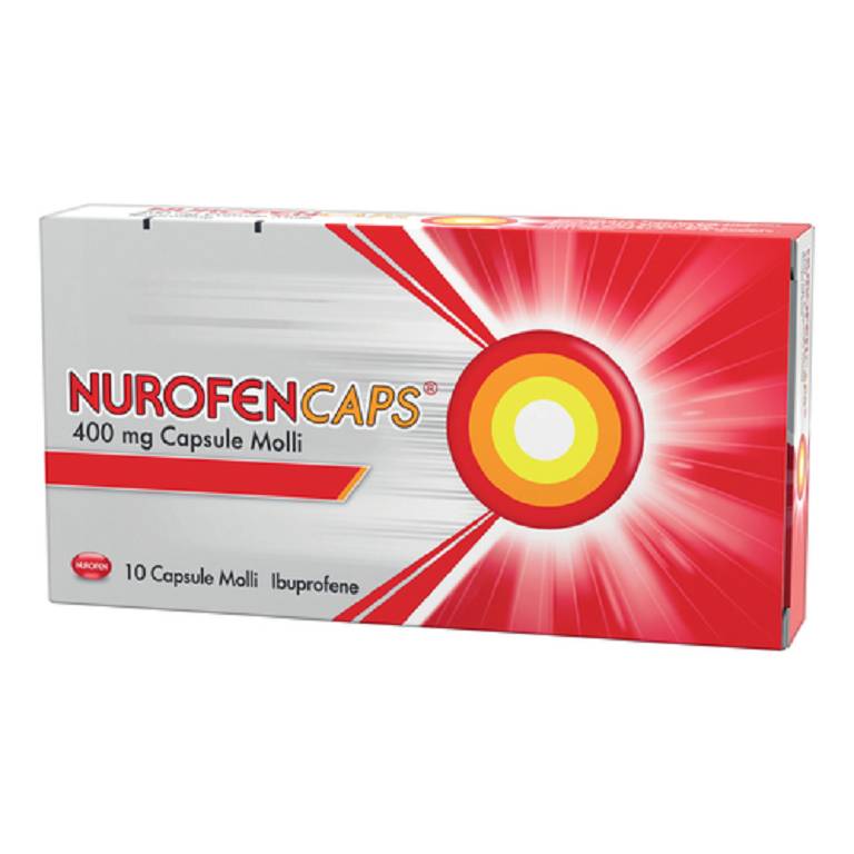 Nurofencaps 10 capsule molli 400mg