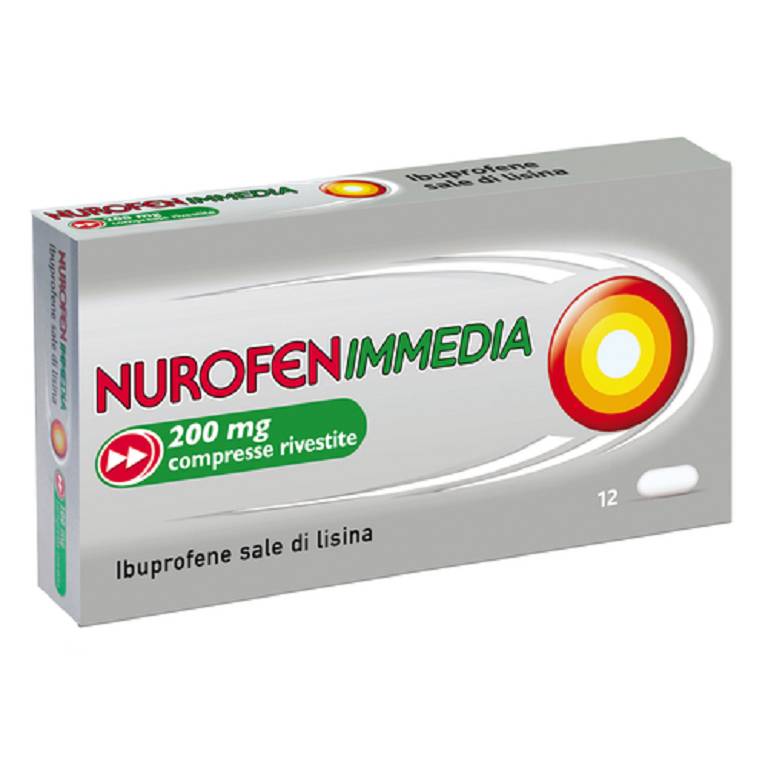 Nurofenimmedia 12 compresse rivestite 200mg