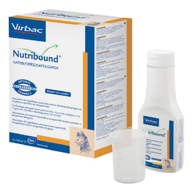 NUTRIBOUND GATTO 3X150ML