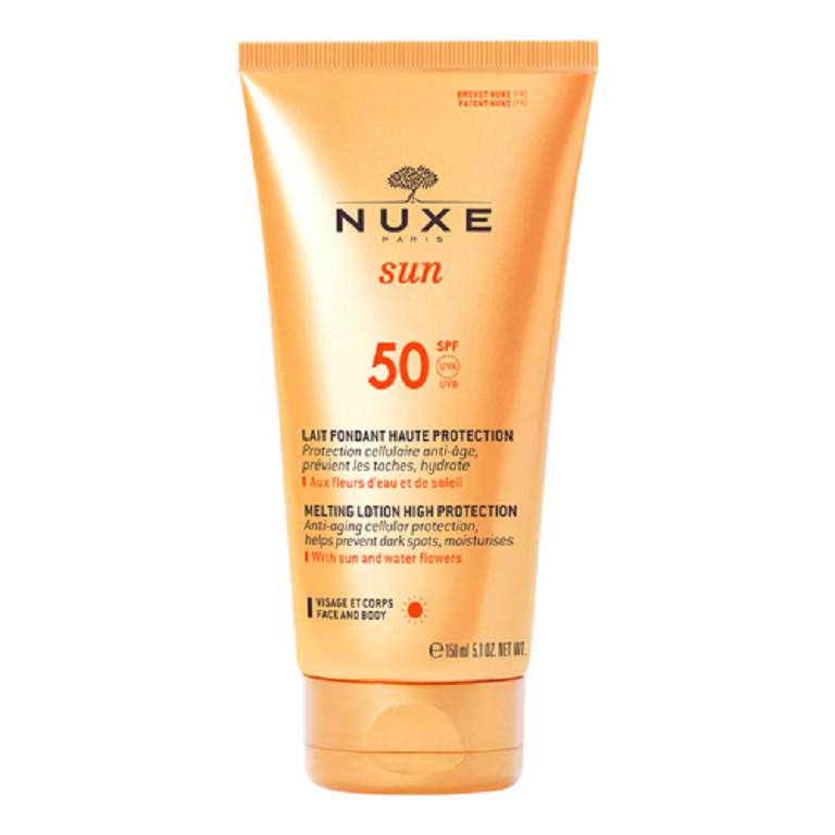 Nuxe sun lait spf50 150ml