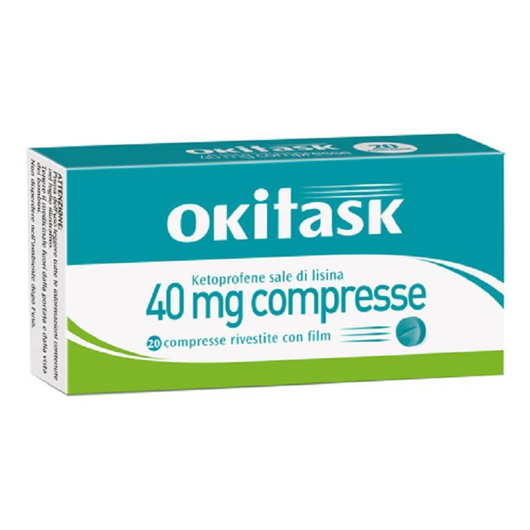 Okitask 20 Compresse Rivestite 40mg 