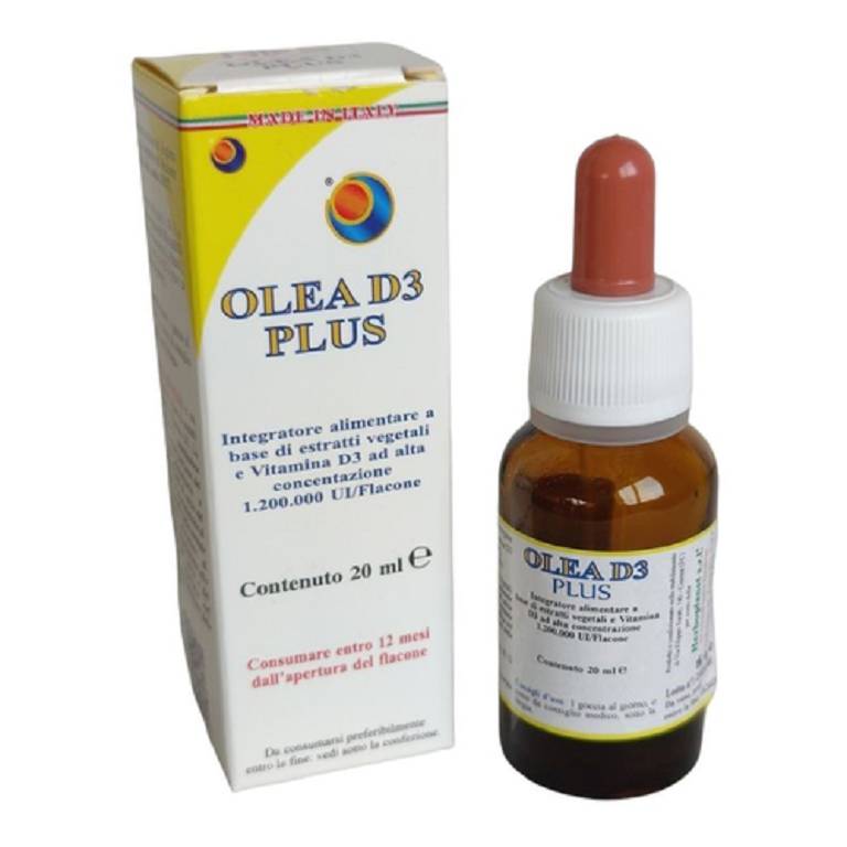 Olea D3 plus gocce 20ml