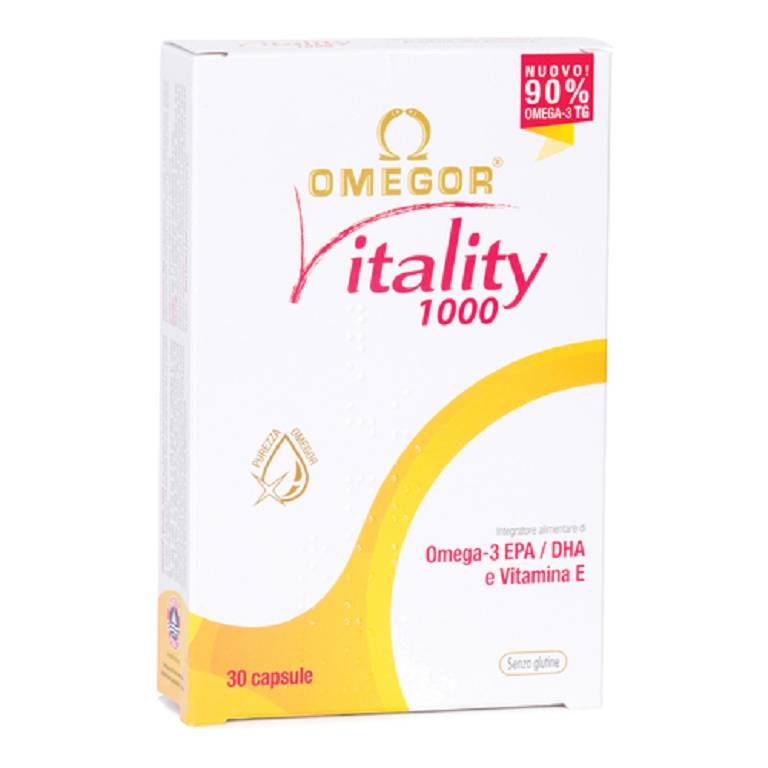 Omegor vitality 1000 30 capsule