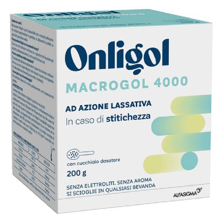 Onligol macrogol 4000 200g con dosatore 
