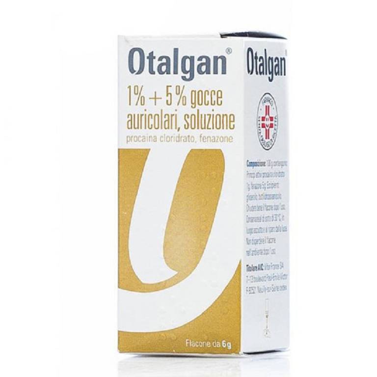 Otalgan gocce auricolari flacone 6g