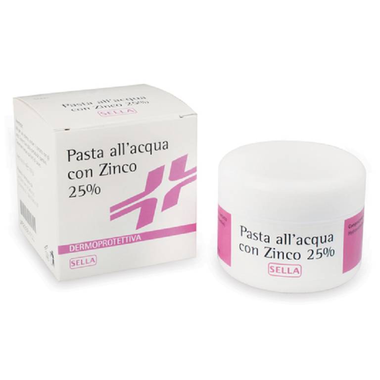 PASTA ACQUA C/ZINCO 25% 100G