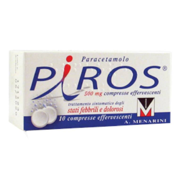 Piros 10 compresse effervescenti 500mg