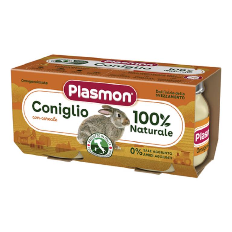 PLASMON OMOG CONIGLIO 80GX2PZ