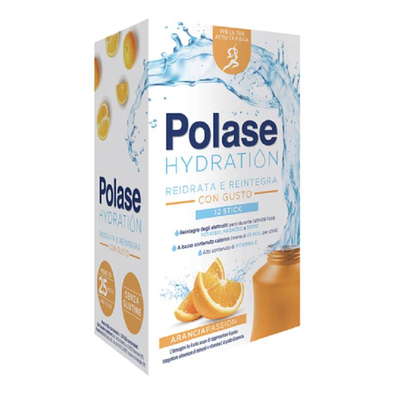 Polase hydration arancia 12 bustine