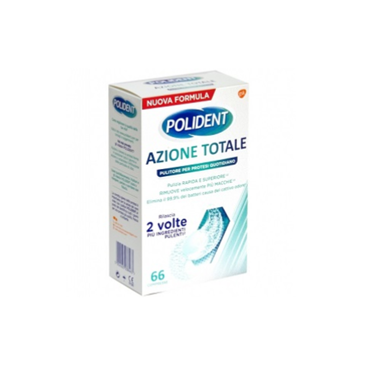 Polident azione totale 66 compresse