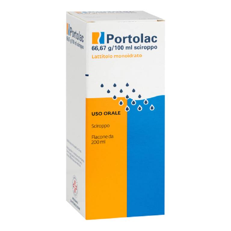 Portolac sciroppo flacone 200ml