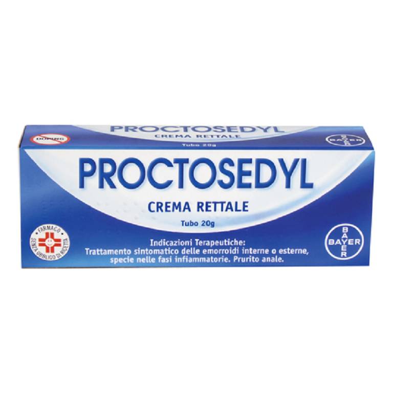 Proctosedyl crema rettale 20g