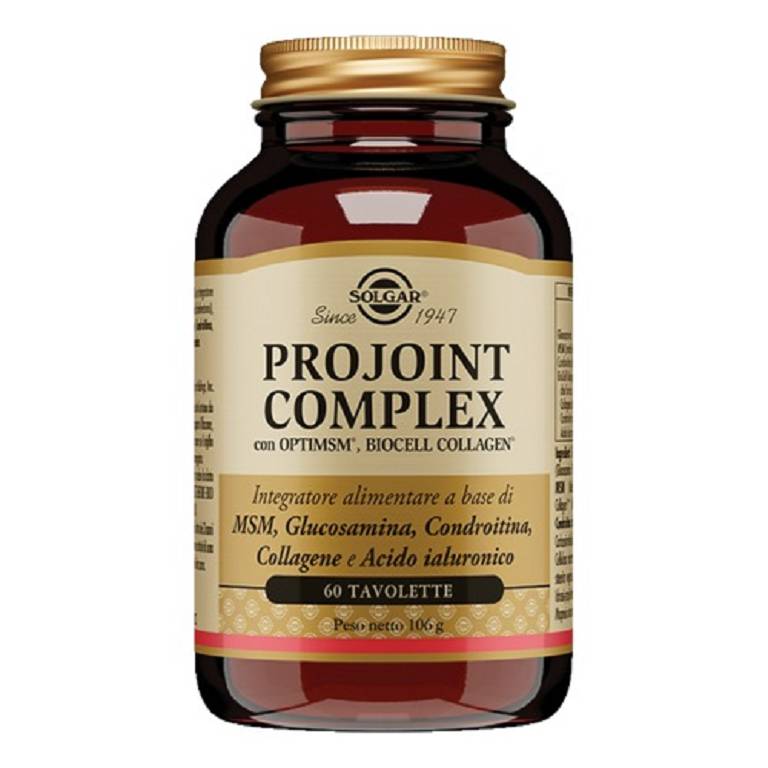 Projoint complex 60 tavolette per la cartilagine articolare solgar